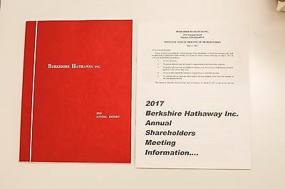 Báo cáo thường niên công ty Berkshire Hathaway của Warren Buffett năm 2016