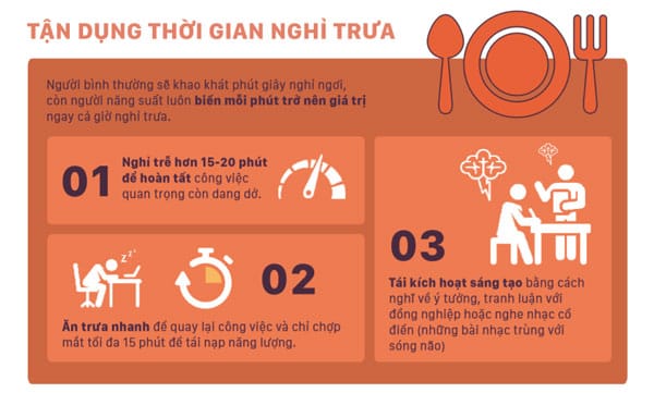 Phương pháp để có một ngày làm việc tập trung và năng suất