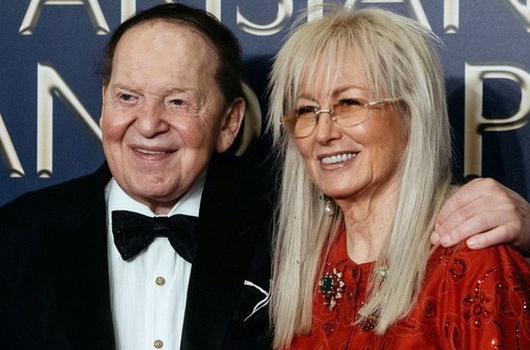 Tỷ phú Sheldon Andelson và vợ - Tiến sĩ Miriam Adelson