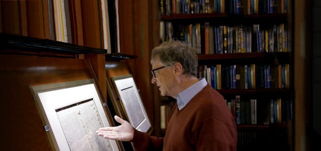 Bill Gates đã chi 30,8 triệu USD cho cuốn sách đặc biệt này