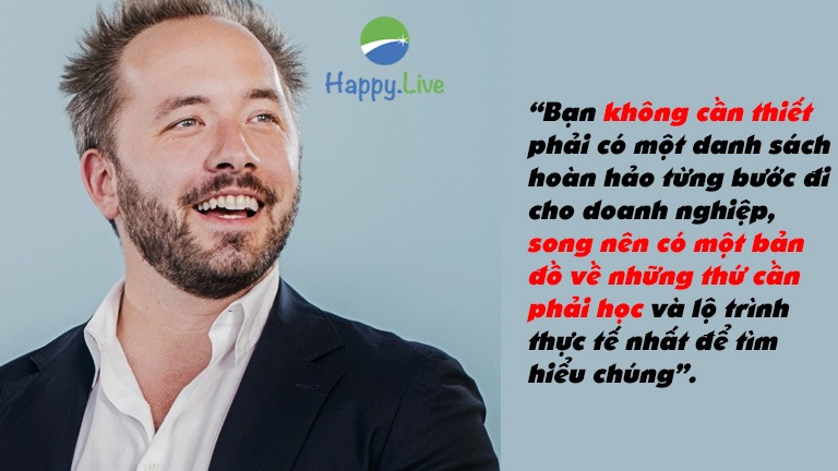 “Bạn không cần thiết phải có một danh sách hoàn hảo từng bước đ