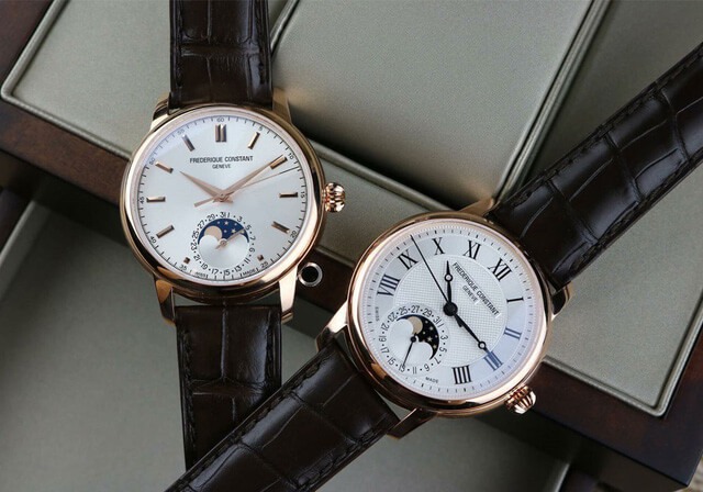 Đồng hồ Frederique Constant với tính năng Moonphase cao cấp