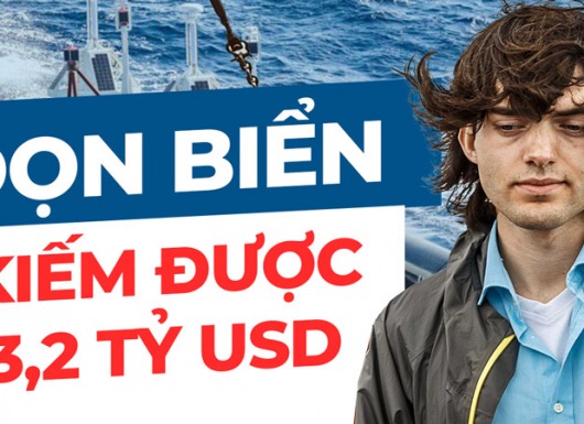 Boyan Slat - Cậu thiếu niên dành 10 năm làm sạch một nửa Thái Bình Dương và kiếm được 3,2 tỷ đôla