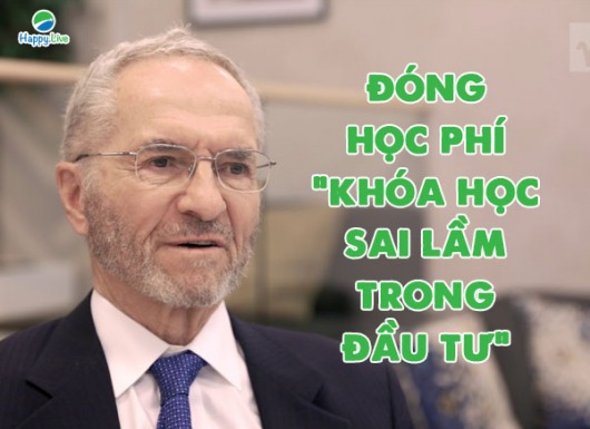 Edward Thorp đóng phí cho “khóa học sai lầm trong đầu tư”