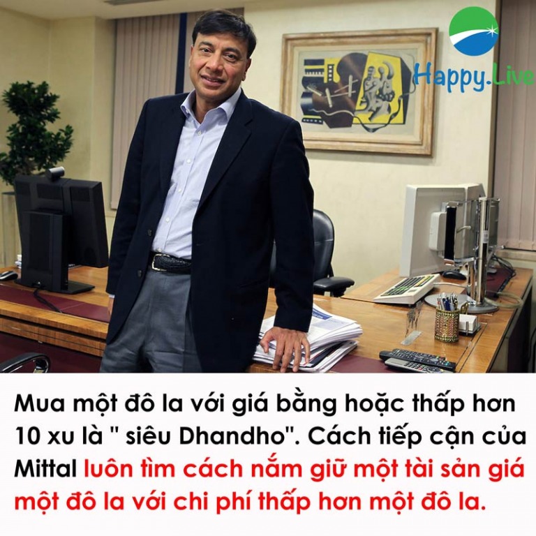 Lakshmi Mittal: Từ tay tắng thành tỷ phú vật tư giàu nhất thế giới Lakshmi Mittal: Từ tay tắng thành tỷ phú vật tư giàu nhất thế giới
