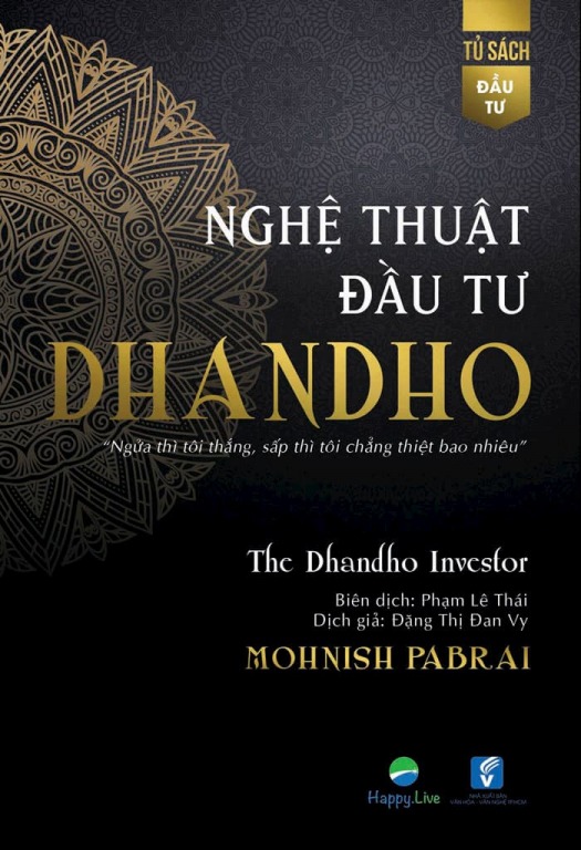 Nghệ thuật đầu tư Dhandho, 7 cuốn sách đầu tư giá trị hay nhất giúp bạn kiếm tiền bền vững từ chứng khoán
