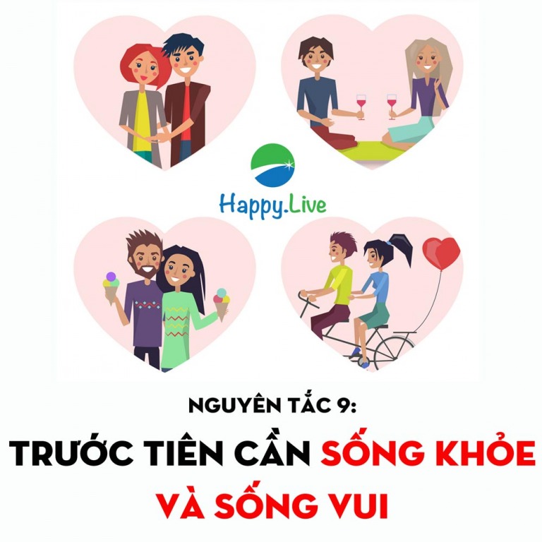 Trước tiên cần sống khỏe và sống vui