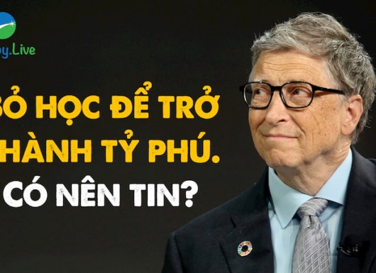 Người trẻ đua nhau bỏ học Đại học để thành tỷ phú như Bill Gates nhưng có 8 sự thật về việc học của ông không phải ai cũng biết
