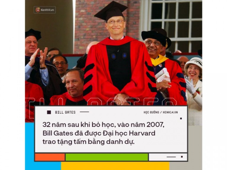 Người trẻ đua nhau bỏ học Đại học để thành tỷ phú như Bill Gates nhưng có 8 sự thật về việc học của ông không phải ai cũng biết