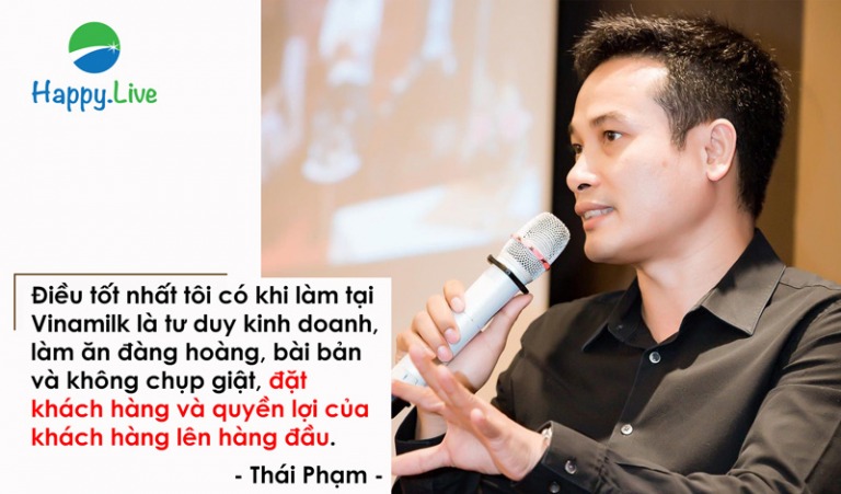 Thái Phạm Happy Live: “Giàu có là kết quả của một sự giáo dục nghiêm túc”
