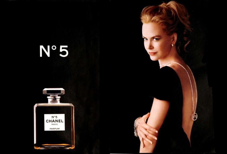  Nữ diễn viên Nicole Kidman trong quảng cáo cho Chanel No 5