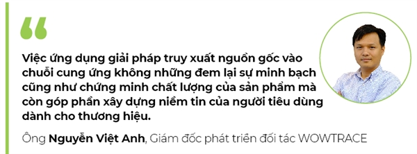 Thương hiệu nông sản Việt và lời giải Blockchain