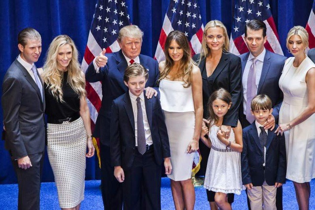 Bí quyết dạy con thành tài của Tổng thống Donald Trump: Không rượu, không thuốc lá, không ma túy
