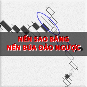 CHỨNG KHOÁN ABC: Nến sao băng và nến búa đảo ngược