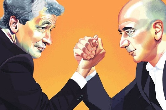 Chuyện chưa biết đằng sau tình bạn kéo dài hàng thập kỷ giữa Jeff Bezos và Jame Dimon
