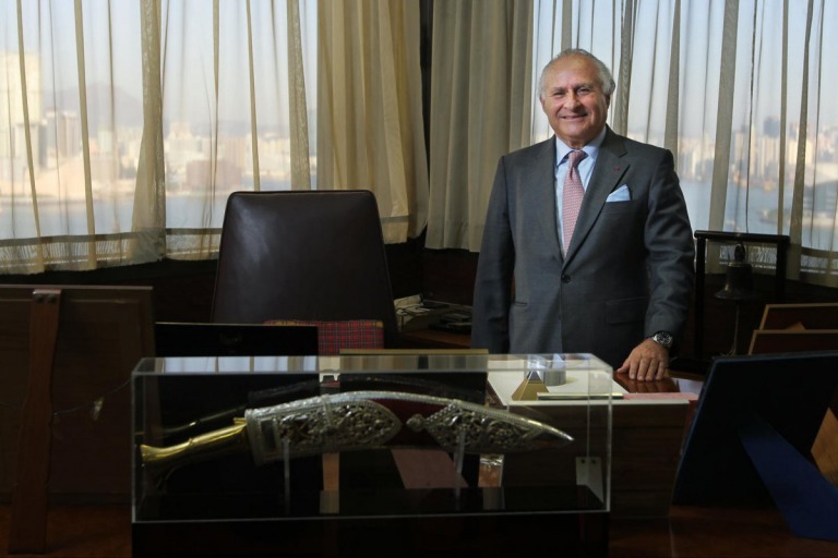 Tỷ phú Michael Kadoorie - Ảnh: Forbes.