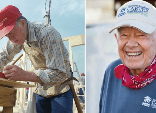 Học lỏm bí quyết sống thọ như cựu Tổng thống Mỹ Jimmy Carter: 95 tuổi vẫn đi xây nhà
