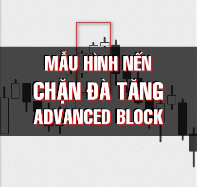CHỨNG KHOÁN ABC: Mẫu hình nến chặn đà tăng (Advanced block)