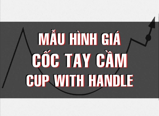 CHỨNG KHOÁN ABC: Mẫu hình giá cốc tay cầm (Cup with handle)