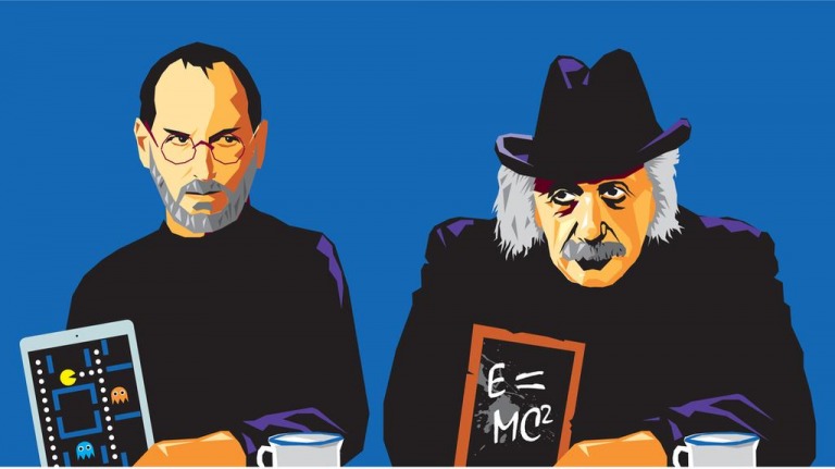 Nếu con nghịch ngợm, kém cỏi hay lười biếng, đừng vội tuyệt vọng bởi chính Albert Einstein và Steve Jobs cũng từng như thế