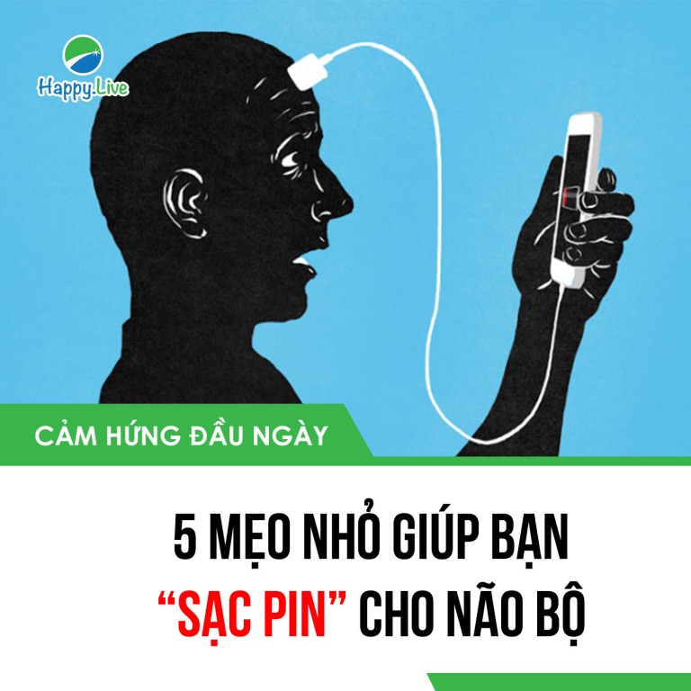 5 mẹo nhỏ giúp bạn “sạc pin” cho não bộ