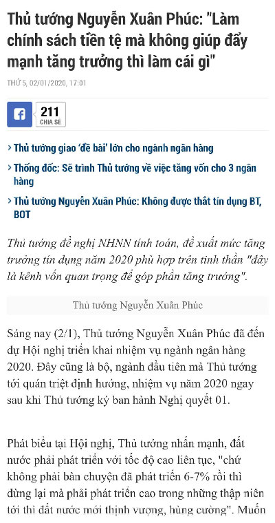 Điểm tin tài chính ngày 3/1/2020