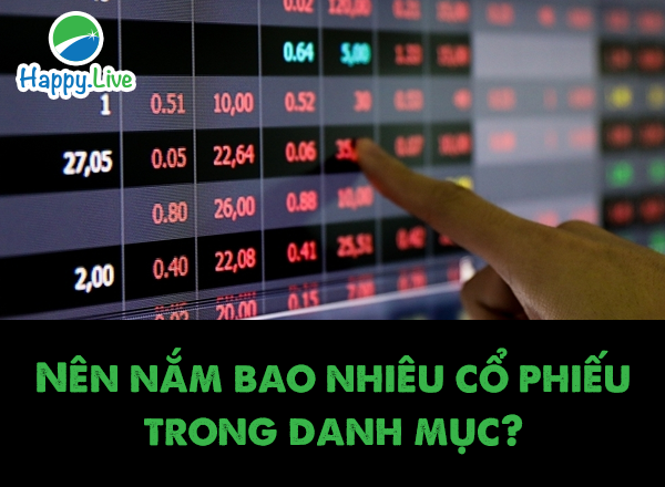 Nên nắm bao nhiêu cổ phiếu trong danh mục đầu tư?