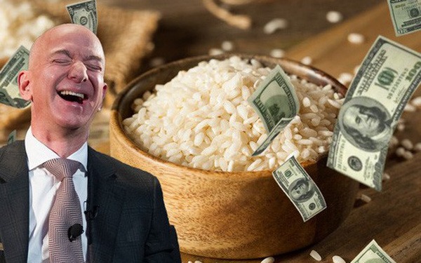 Tik Toker dùng hàng chục nghìn hạt gạo để giúp bạn hiểu tỷ phú Jeff Bezos giàu tới mức độ kinh khủng khiếp như thế nào Tik Toker dùng hàng chục nghìn hạt gạo để giúp bạn hiểu tỷ phú Jeff Bezos giàu tới mức độ kinh khủng khiếp như thế nào