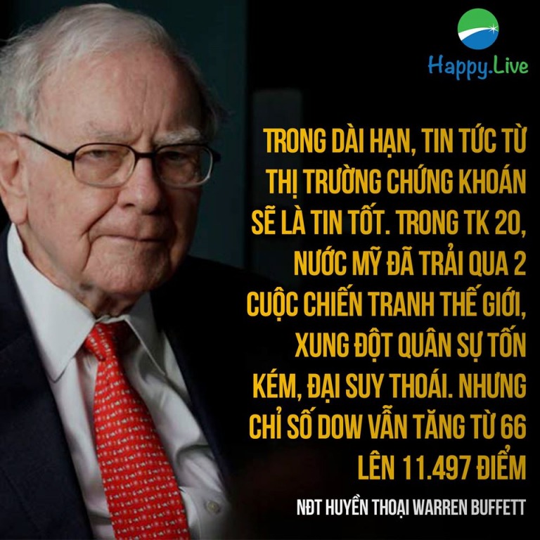 Warren Buffett không kiếm tiền bằng cách dự đoán những điều xảy ra trong ngắn hạn và bạn cũng nên vậy!