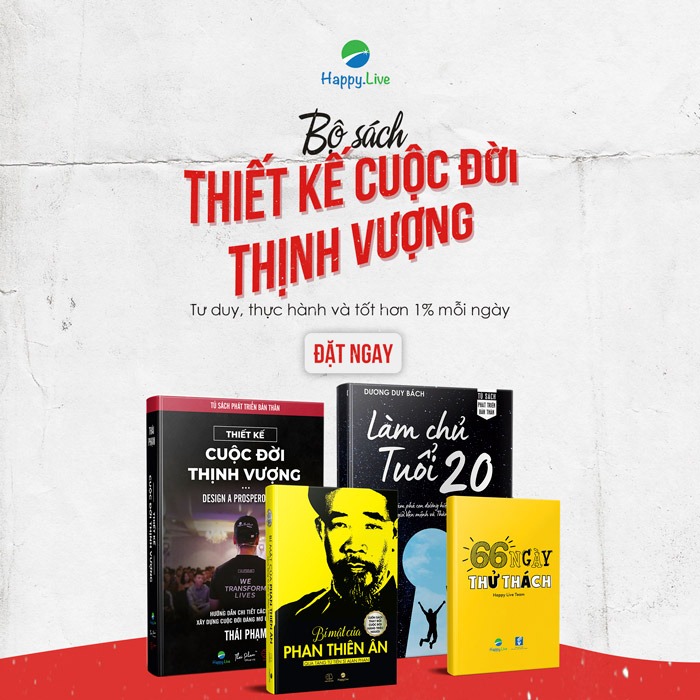 BỘ SÁCH THIẾT KẾ CUỘC ĐỜI THỊNH VƯỢNG