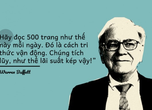 Nhà đầu tư huyền thoại Warren Buffett và thói quen đọc sách để tạo nên thành công đáng ngưỡng mộ.