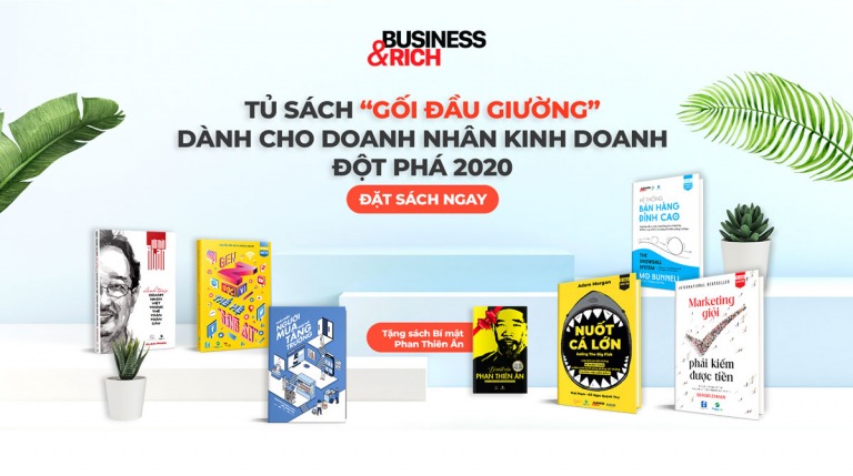Tủ sách “Gối đầu giường” dành cho doanh nhân kinh doanh đột phá 2020