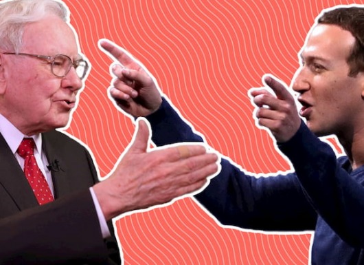 Lý do tại sao tài sản của Warren Buffett ít hơn Mark Zuckerberg đến 20 tỷ USD.
