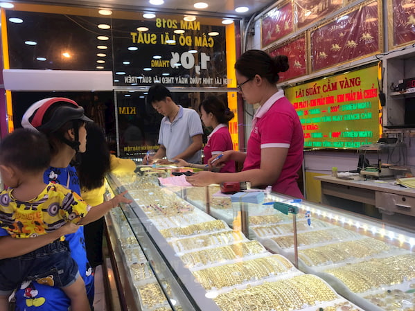 Giá vàng cao nhất trong lịch sử mọi thời đại