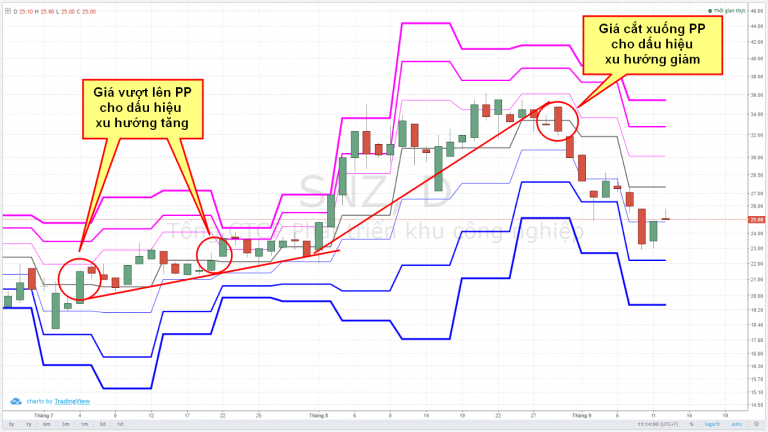 CHỨNG KHOÁN ABC: Công cụ đắc lực kết hợp với Nến Nhật: ĐIỂM XOAY – PIVOT POINT