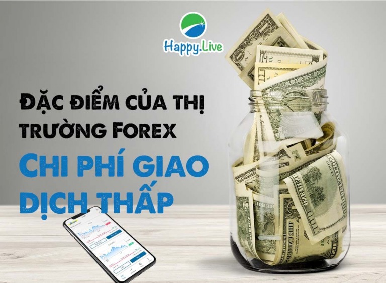Đặc điểm của thị trường Forex (Phần 2): Chi phí giao dịch thấp