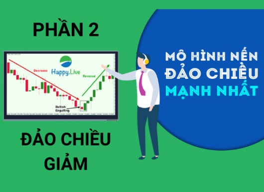 TOP 6 mẫu hình nến Nhật ĐẢO CHIỀU GIẢM thường gặp trên thị trường chứng khoán