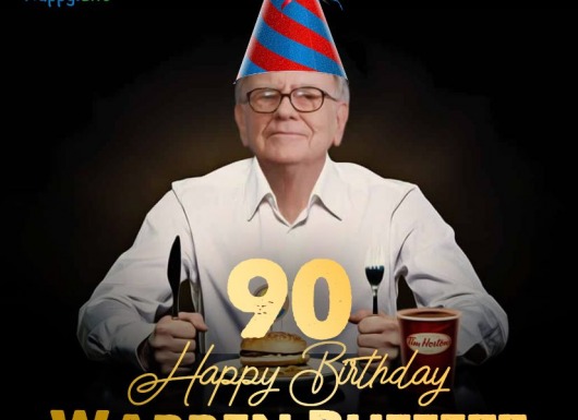 Tỷ phú Warren Buffett vừa bước sang tuổi 90, đặt mục tiêu sống qua 100 tuổi