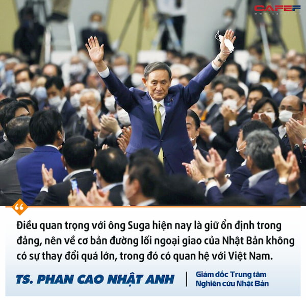 Những khác biệt trong sự tiếp nối giữa "ông Lệnh hòa" Suga Yoshihide và người tiền nhiệm Abe Shinzo
