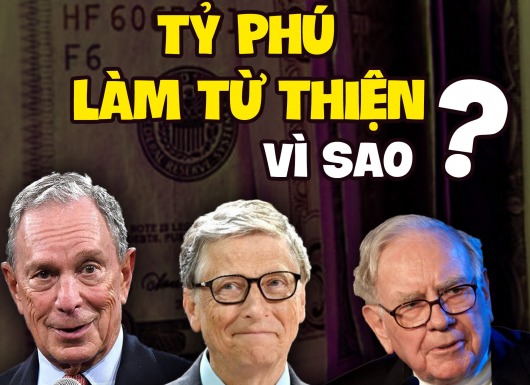 VÌ SAO TỶ PHÚ LÀM TỪ THIỆN?