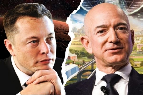 Tài sản Elon Musk tiếp đà tăng, rút ngắn khoảng cách với tỷ phú Jeff Bezos