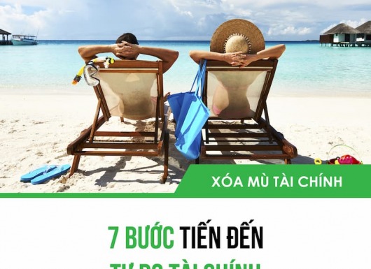 [XOÁ MÙ TÀI CHÍNH] - 7 BƯỚC DẪN ĐẾN TỰ DO TÀI CHÍNH