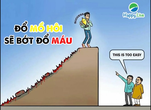 ĐỔ MỒ HÔI SẼ BỚT ĐỔ MÁU