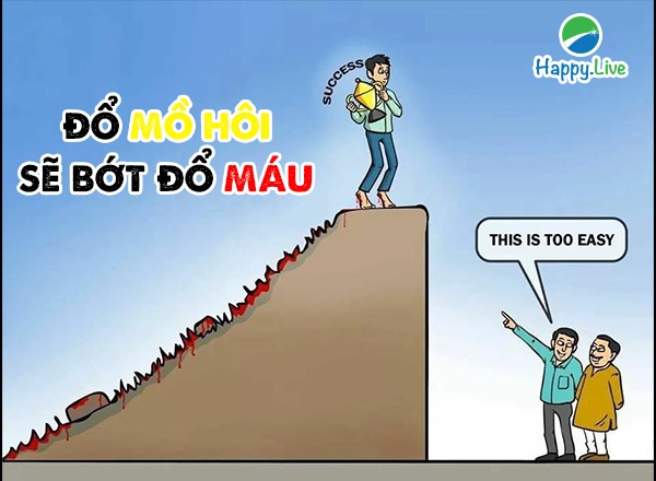 ĐỔ MỒ HÔI SẼ BỚT ĐỔ MÁU