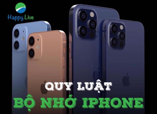 Quy luật bộ nhớ Iphone!