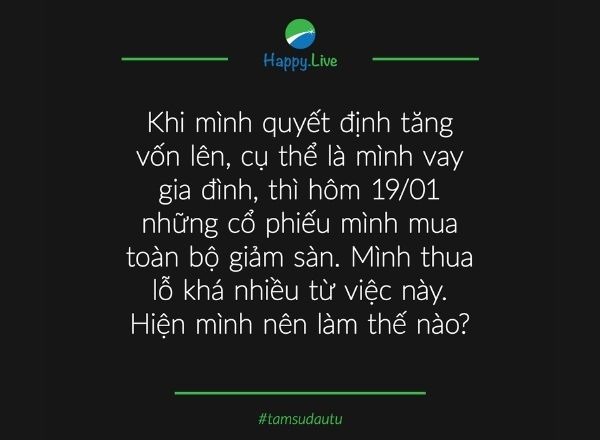 [TÂM SỰ ĐẦU TƯ - #1] - Vốn ít thì thắng nhưng tăng vốn lên cổ phiếu lại giảm sàn