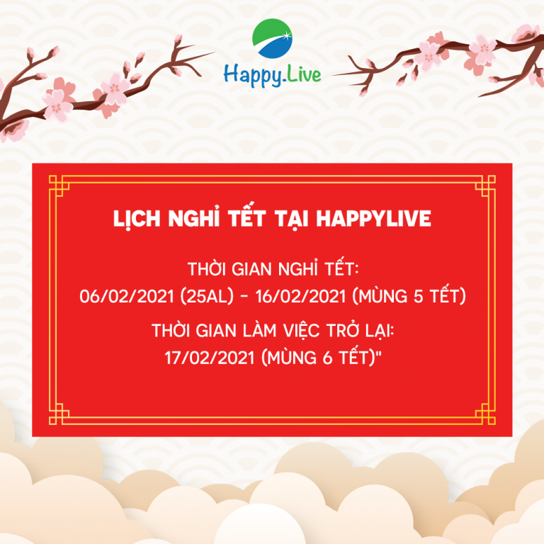 THÔNG BÁO LỊCH GIAO HÀNG VÀ NGHỈ TẾT TÂN SỬU 2021