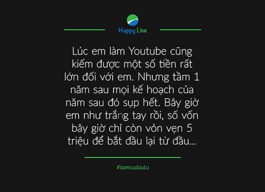 [TÂM SỰ ĐẦU TƯ #21] Bạn trẻ gặp sự cố bên Youtube và muốn chuyển ngành sang đầu tư