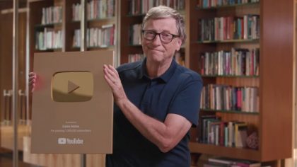 Thuyết phục tỷ phú Bill Gates làm thuê, PR cho mình, có ai khôn ngoan hơn Youtube