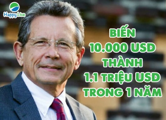 Chân dung nhà đầu tư kiên trì biến 10.000 USD thành 1.1 triệu USD trong 1 năm